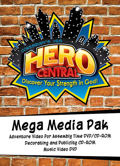 Picture of Vacation Bible School VBS Hero Central Mega Media Pak