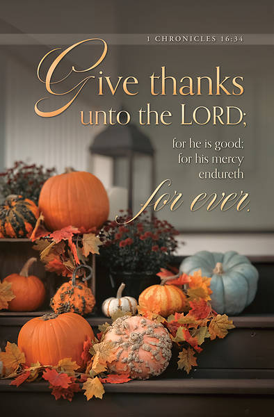 Picture of Give Thanks Thanksgiving Bulletin Regular