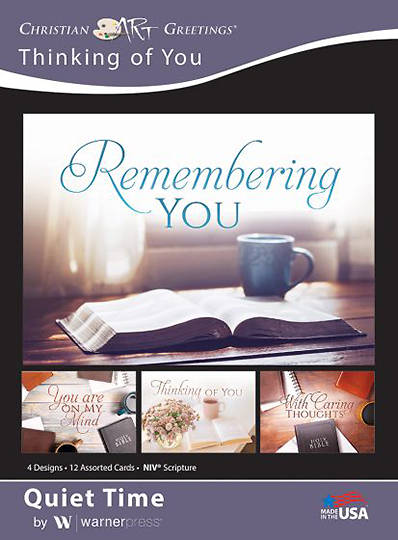 Picture of Quiet Time Thinking of You Box Cards (Box of 12)