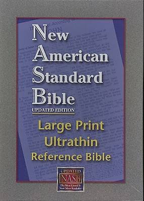 Picture of Ultrathin Reference Bible Large Print-NASB