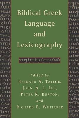 Picture of Biblical Greek Language and Lexicography
