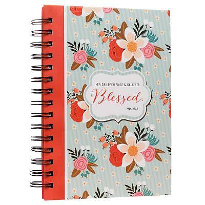 Picture of Journal Wirebound Blessed Flowers