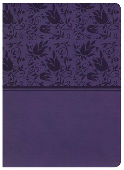 Picture of KJV Study Bible, Purple Leathertouch, Indexed