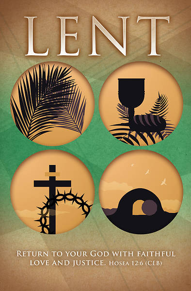 Lent Return to Your God Bulletin