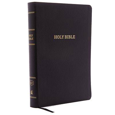 Picture of KJV, Reference Bible, Giant Print, Bonded Leather, Black, Red Letter Edition