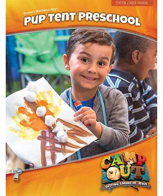 Picture of Vacation Bible School (VBS) 2017 Camp Out Pup Tent Preschool Leader Manual