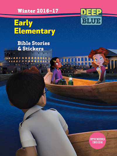 Picture of Deep Blue Early Elementary Bible Stories & Stickers Winter 2016-17