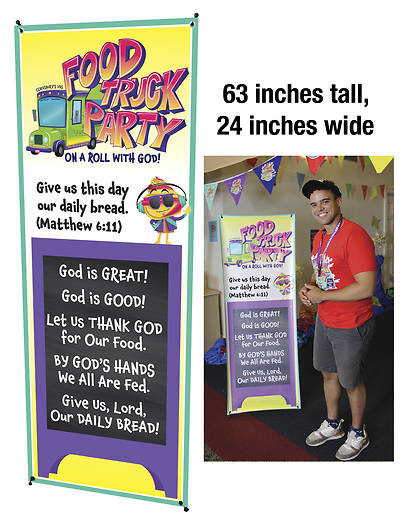 Picture of Vacation Bible School (VBS) Food Truck Party VBS Theme Banner