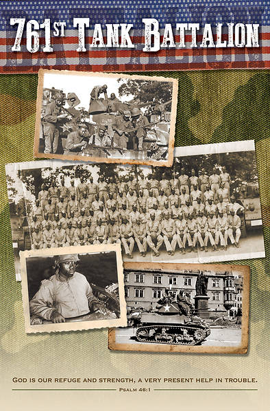 Picture of 761st Tank Battalion Black History Regular Size Bulletin