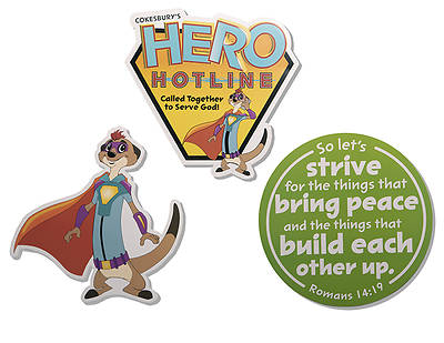 Picture of Vacation Bible School (VBS) Hero Hotline Decorating Pack (Pkg of 6)