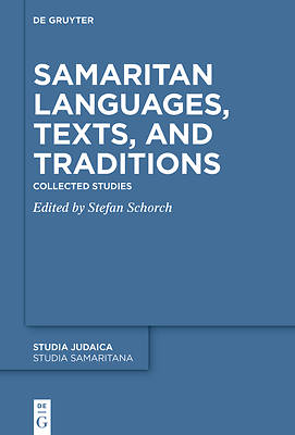 Picture of Samaritan Languages, Texts, and Traditions