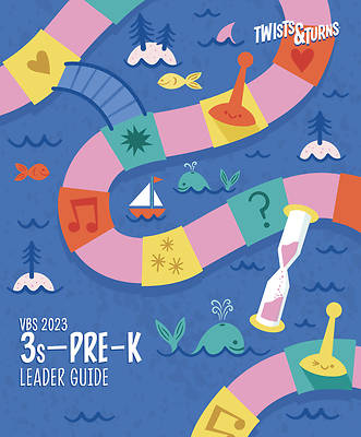 Picture of Vacation Bible School VBS 2023 Twists & Turns 3s-Pre-K Leader Guide