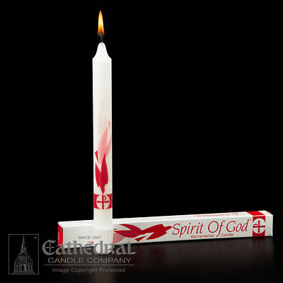 Picture of Spirit Of God Confirmation Candle
