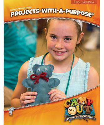 Picture of Vacation Bible School (VBS) 2017 Camp Out Projects-With-a-Purpose Leader Manual