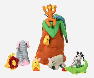 Picture of Jungle Animals Playhouse Set  - South Asia