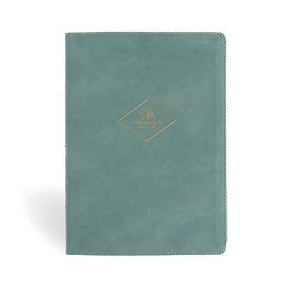 Picture of CSB Women's Study Bible, Earthen Teal Suedesoft Leathertouch, Indexed