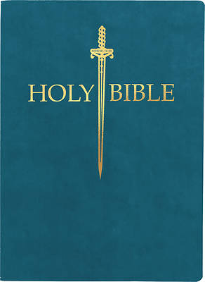 Kjver Sword Bible, Giant Print, Teal Ultrasoft