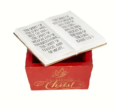 Picture of Confirmed In Christ Resin Keepsake Box