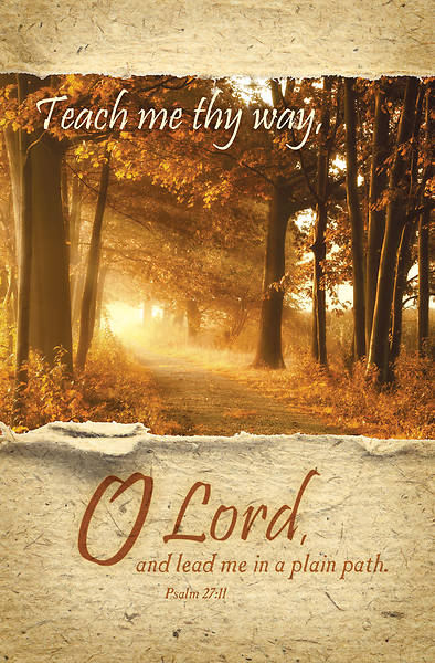 Picture of Teach Me Thy Way O Lord General Worship Bulletin