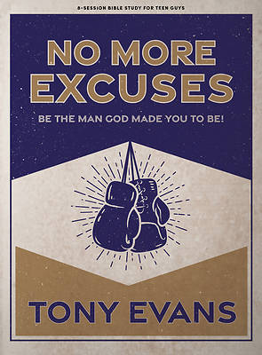Picture of No More Excuses - Teen Guys' Bible Study Book