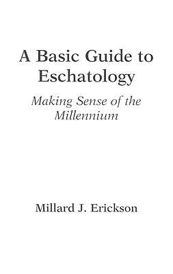 Picture of A Basic Guide to Eschatology [ePub Ebook]