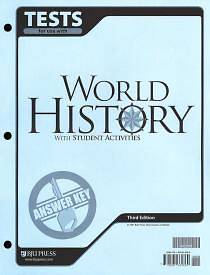 Picture of World History Testpack Answer Key 3rd Edition