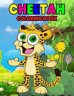 Picture of Cheetah Coloring Book