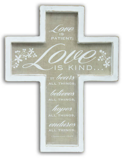 Picture of Love is Patient Wall Cross