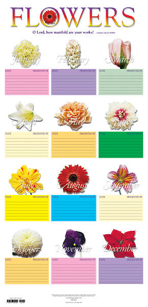 Picture of Contemporary Flower Chart