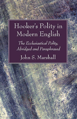 Picture of Hooker's Polity in Modern English