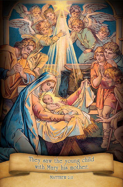 Christmas And when they were come Bulletin