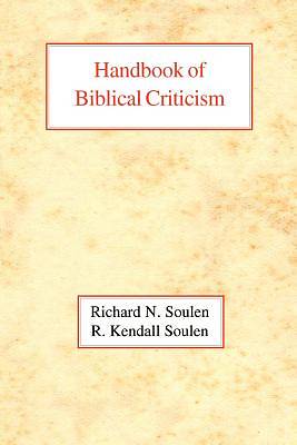 Picture of Handbook of Biblical Criticism