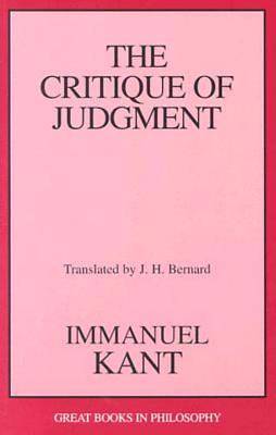 Picture of The Critique of Judgment