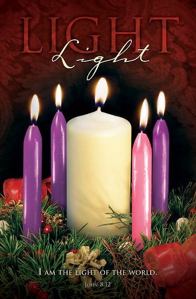 Picture of Light Advent Regular Size Bulletin