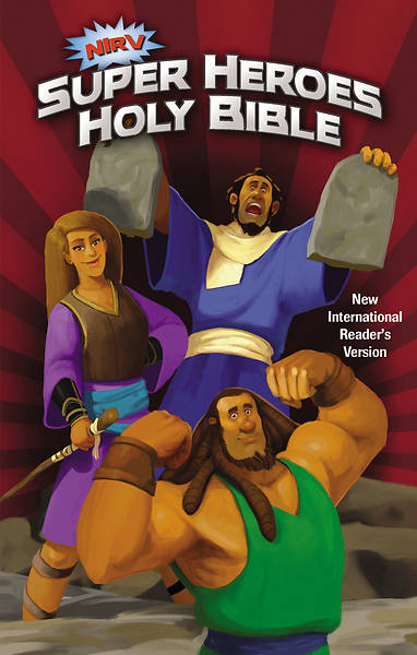 Picture of NIrV Super Heroes Holy Bible, Hardcover