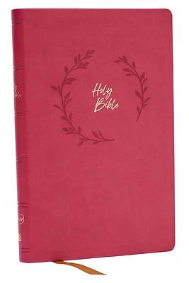 Picture of NKJV Value Ultra Thinline Bible, Leathersoft, Pink, Red Letter, Comfort Print