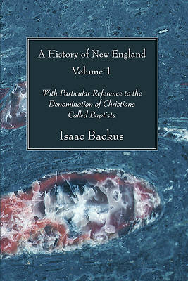 Picture of A History of New England, Volume 1