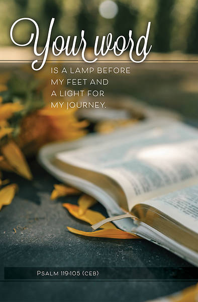 General Fall Your Word is a Lamp Before My Feet Bulletin
