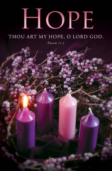 Picture of Hope Advent Bulletin Regular