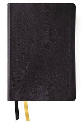 Picture of Nkjv, Thompson Chain-Reference Bible, Large Print, European Bonded Leather, Black, Red Letter, Thumb Indexed, Comfort Print