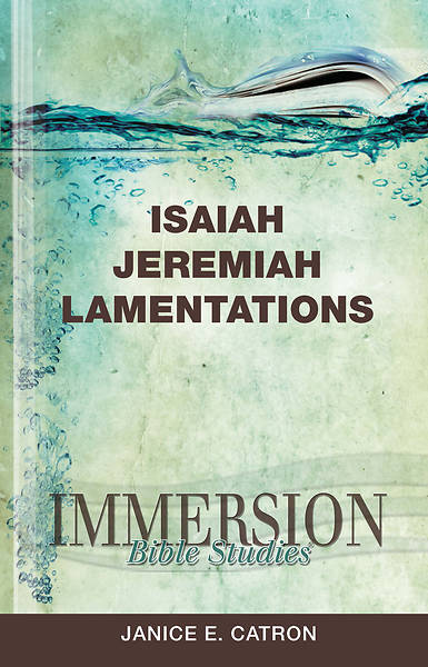 Picture of Immersion Bible Studies: Isaiah, Jeremiah, Lamentations