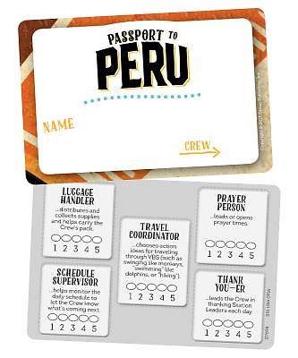 Picture of Passport to Peru Name Badges (Pkg. of 10)