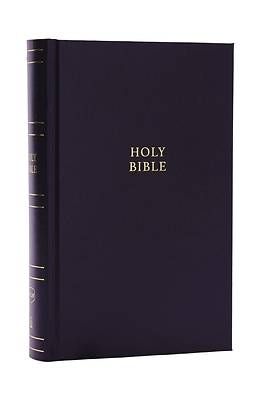 Picture of NKJV Holy Bible, Personal Size Large Print Reference Bible, Black, Hardcover, 43,000 Cross References, Red Letter, Comfort Print