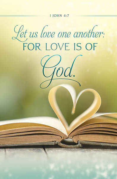 Picture of Let Us Love One Another Regular Size Bulletin