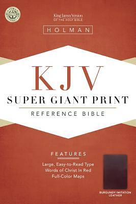 Picture of KJV Super Giant Print Reference Bible