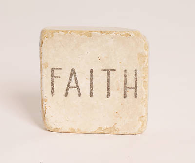 Picture of Faith Stone Plaque