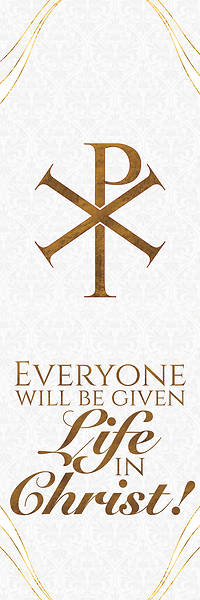 Picture of Easter Chi Rho 2x6 Banner