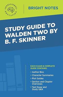 Picture of Study Guide to Walden Two by B. F. Skinner