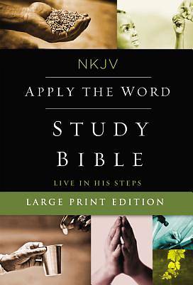 Picture of NKJV, Apply the Word Study Bible, Large Print, Hardcover, Red Letter Edition