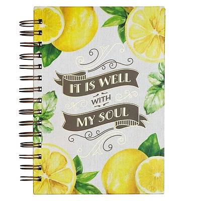 Picture of Journal Wirebound Lemon Well with My Soul